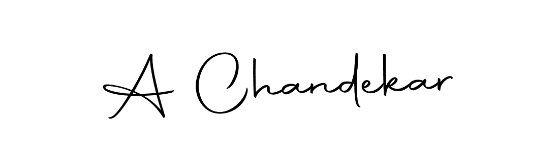 The best way (Autography-DOLnW) to make a short signature is to pick only two or three words in your name. The name A Chandekar include a total of six letters. For converting this name. A Chandekar signature style 10 images and pictures png