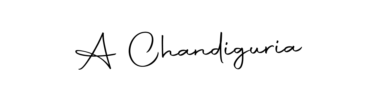 Create a beautiful signature design for name A Chandiguria. With this signature (Autography-DOLnW) fonts, you can make a handwritten signature for free. A Chandiguria signature style 10 images and pictures png
