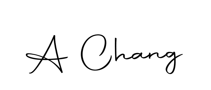 How to make A Chang signature? Autography-DOLnW is a professional autograph style. Create handwritten signature for A Chang name. A Chang signature style 10 images and pictures png