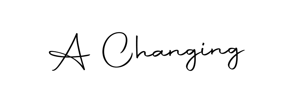 How to Draw A Changing signature style? Autography-DOLnW is a latest design signature styles for name A Changing. A Changing signature style 10 images and pictures png