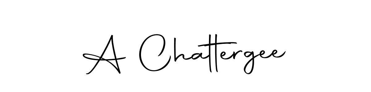 Make a beautiful signature design for name A Chattergee. With this signature (Autography-DOLnW) style, you can create a handwritten signature for free. A Chattergee signature style 10 images and pictures png