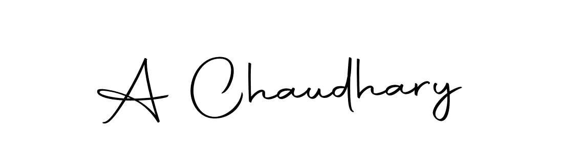 Make a beautiful signature design for name A Chaudhary. With this signature (Autography-DOLnW) style, you can create a handwritten signature for free. A Chaudhary signature style 10 images and pictures png