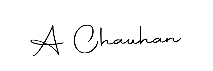 How to make A Chauhan name signature. Use Autography-DOLnW style for creating short signs online. This is the latest handwritten sign. A Chauhan signature style 10 images and pictures png