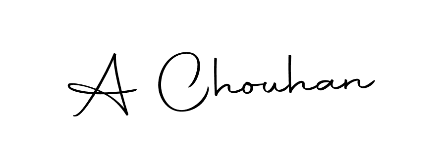 The best way (Autography-DOLnW) to make a short signature is to pick only two or three words in your name. The name A Chouhan include a total of six letters. For converting this name. A Chouhan signature style 10 images and pictures png