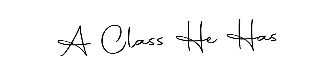 Make a beautiful signature design for name A Class He Has. Use this online signature maker to create a handwritten signature for free. A Class He Has signature style 10 images and pictures png