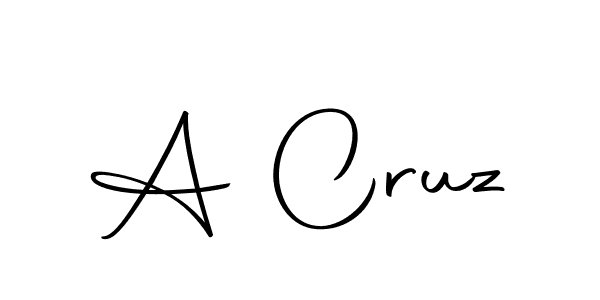 Also we have A Cruz name is the best signature style. Create professional handwritten signature collection using Autography-DOLnW autograph style. A Cruz signature style 10 images and pictures png