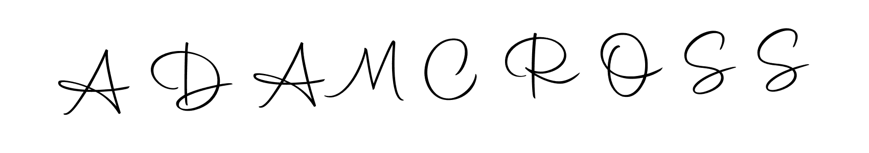Make a short A D A M C R O S S signature style. Manage your documents anywhere anytime using Autography-DOLnW. Create and add eSignatures, submit forms, share and send files easily. A D A M C R O S S signature style 10 images and pictures png