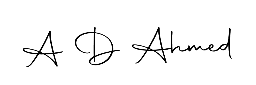 You can use this online signature creator to create a handwritten signature for the name A D Ahmed. This is the best online autograph maker. A D Ahmed signature style 10 images and pictures png