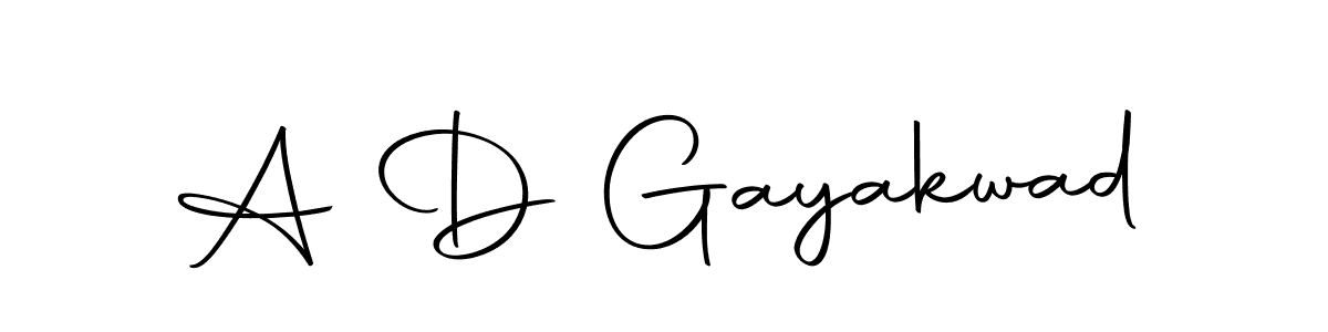 The best way (Autography-DOLnW) to make a short signature is to pick only two or three words in your name. The name A D Gayakwad include a total of six letters. For converting this name. A D Gayakwad signature style 10 images and pictures png