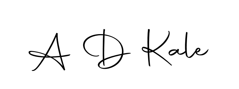 Use a signature maker to create a handwritten signature online. With this signature software, you can design (Autography-DOLnW) your own signature for name A D Kale. A D Kale signature style 10 images and pictures png