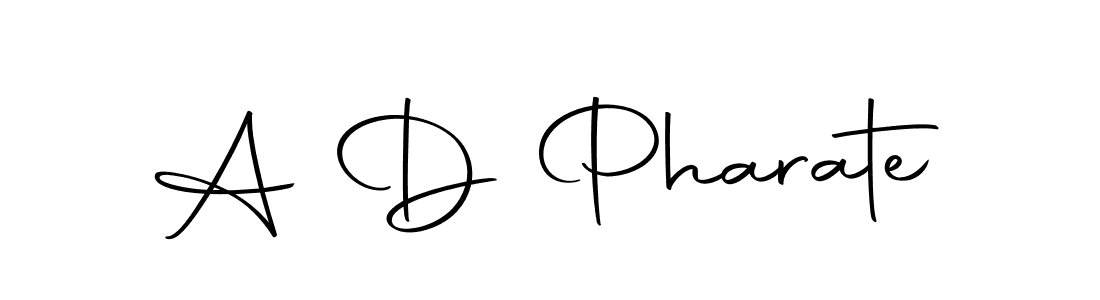 How to make A D Pharate name signature. Use Autography-DOLnW style for creating short signs online. This is the latest handwritten sign. A D Pharate signature style 10 images and pictures png