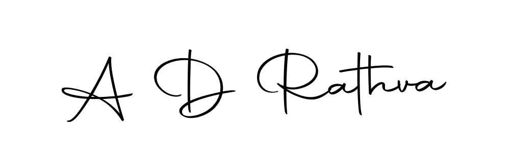 A D Rathva stylish signature style. Best Handwritten Sign (Autography-DOLnW) for my name. Handwritten Signature Collection Ideas for my name A D Rathva. A D Rathva signature style 10 images and pictures png