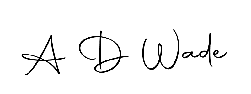 Similarly Autography-DOLnW is the best handwritten signature design. Signature creator online .You can use it as an online autograph creator for name A D Wade. A D Wade signature style 10 images and pictures png