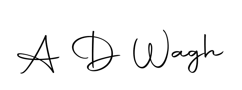 Autography-DOLnW is a professional signature style that is perfect for those who want to add a touch of class to their signature. It is also a great choice for those who want to make their signature more unique. Get A D Wagh name to fancy signature for free. A D Wagh signature style 10 images and pictures png