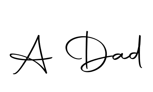 Once you've used our free online signature maker to create your best signature Autography-DOLnW style, it's time to enjoy all of the benefits that A Dad name signing documents. A Dad signature style 10 images and pictures png