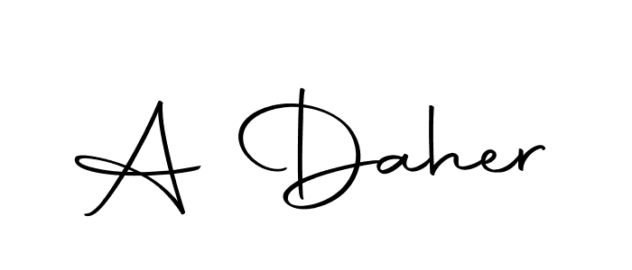 Once you've used our free online signature maker to create your best signature Autography-DOLnW style, it's time to enjoy all of the benefits that A Daher name signing documents. A Daher signature style 10 images and pictures png