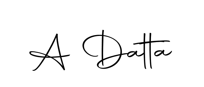 Similarly Autography-DOLnW is the best handwritten signature design. Signature creator online .You can use it as an online autograph creator for name A Datta. A Datta signature style 10 images and pictures png