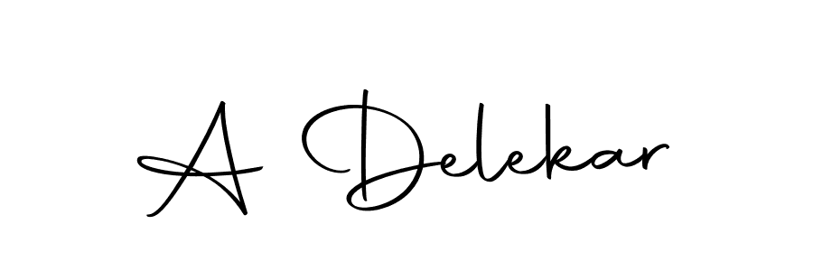 Here are the top 10 professional signature styles for the name A Delekar. These are the best autograph styles you can use for your name. A Delekar signature style 10 images and pictures png