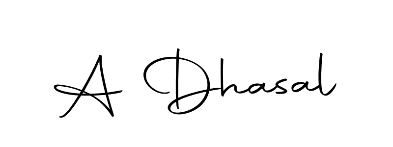 Make a beautiful signature design for name A Dhasal. With this signature (Autography-DOLnW) style, you can create a handwritten signature for free. A Dhasal signature style 10 images and pictures png