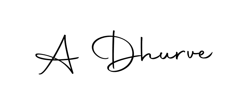 The best way (Autography-DOLnW) to make a short signature is to pick only two or three words in your name. The name A Dhurve include a total of six letters. For converting this name. A Dhurve signature style 10 images and pictures png