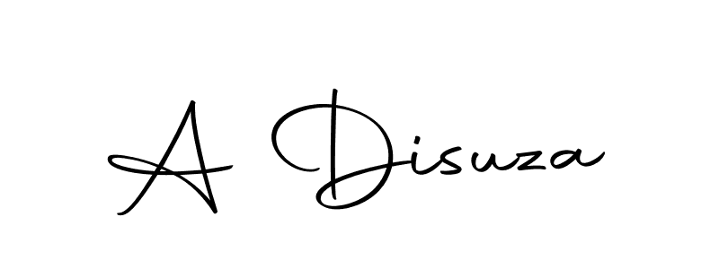 This is the best signature style for the A Disuza name. Also you like these signature font (Autography-DOLnW). Mix name signature. A Disuza signature style 10 images and pictures png