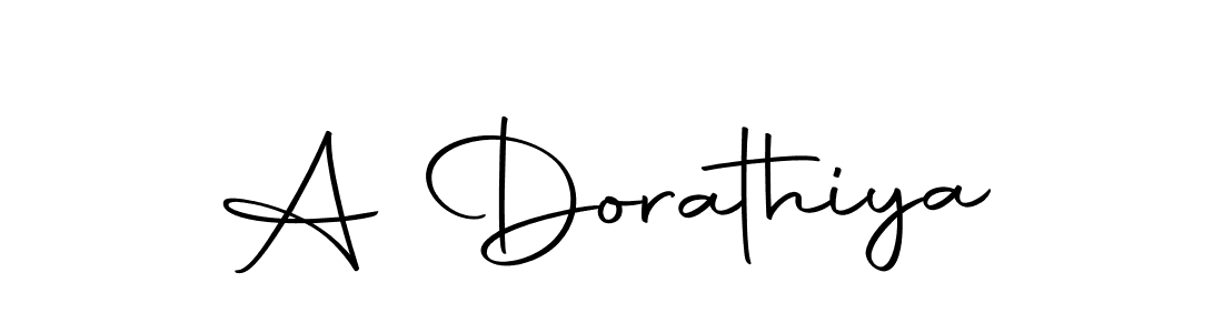 Use a signature maker to create a handwritten signature online. With this signature software, you can design (Autography-DOLnW) your own signature for name A Dorathiya. A Dorathiya signature style 10 images and pictures png
