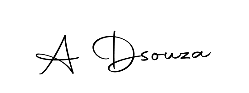 The best way (Autography-DOLnW) to make a short signature is to pick only two or three words in your name. The name A Dsouza include a total of six letters. For converting this name. A Dsouza signature style 10 images and pictures png