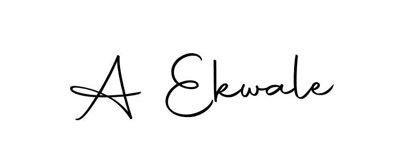 How to make A Ekwale name signature. Use Autography-DOLnW style for creating short signs online. This is the latest handwritten sign. A Ekwale signature style 10 images and pictures png