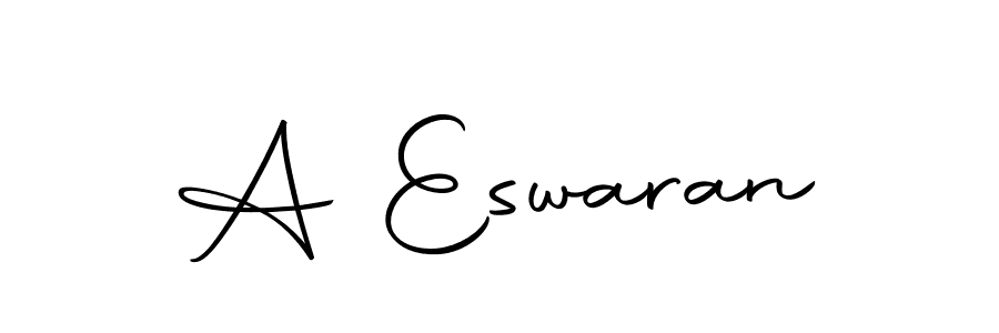 How to make A Eswaran signature? Autography-DOLnW is a professional autograph style. Create handwritten signature for A Eswaran name. A Eswaran signature style 10 images and pictures png