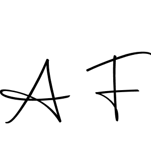 How to make A F signature? Autography-DOLnW is a professional autograph style. Create handwritten signature for A F name. A F signature style 10 images and pictures png