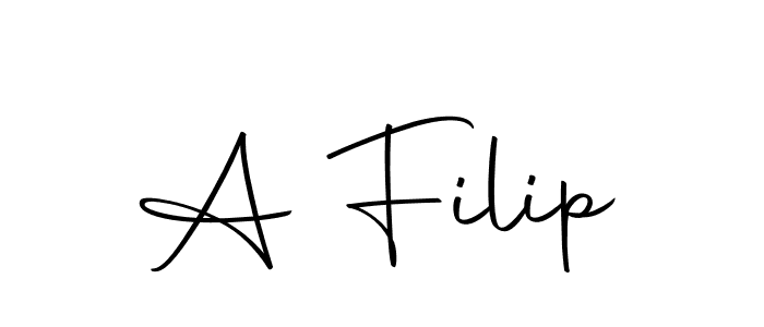 Here are the top 10 professional signature styles for the name A Filip. These are the best autograph styles you can use for your name. A Filip signature style 10 images and pictures png