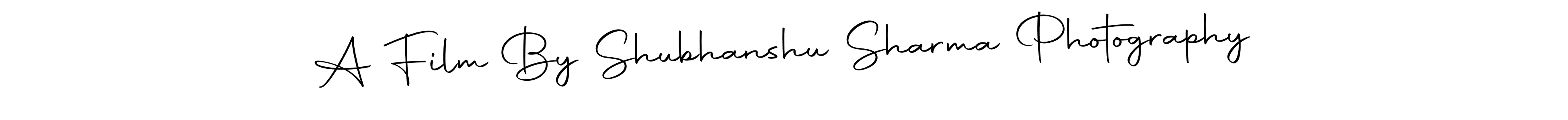 Use a signature maker to create a handwritten signature online. With this signature software, you can design (Autography-DOLnW) your own signature for name A Film By Shubhanshu Sharma Photography. A Film By Shubhanshu Sharma Photography signature style 10 images and pictures png