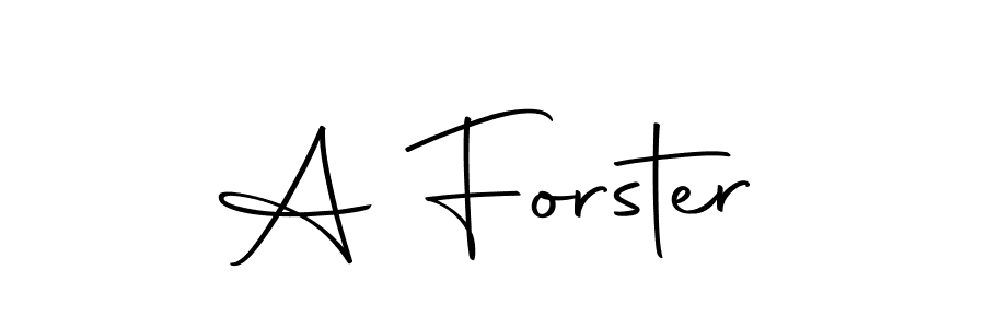 This is the best signature style for the A Forster name. Also you like these signature font (Autography-DOLnW). Mix name signature. A Forster signature style 10 images and pictures png