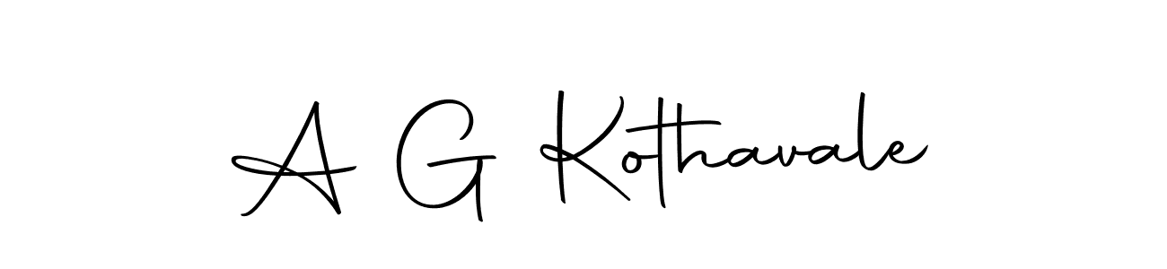if you are searching for the best signature style for your name A G Kothavale. so please give up your signature search. here we have designed multiple signature styles  using Autography-DOLnW. A G Kothavale signature style 10 images and pictures png