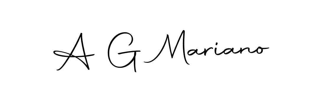 The best way (Autography-DOLnW) to make a short signature is to pick only two or three words in your name. The name A G Mariano include a total of six letters. For converting this name. A G Mariano signature style 10 images and pictures png