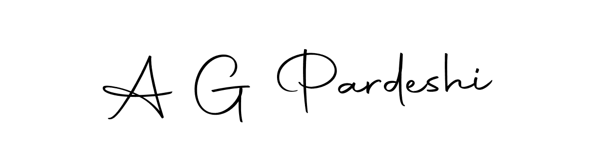 Also we have A G Pardeshi name is the best signature style. Create professional handwritten signature collection using Autography-DOLnW autograph style. A G Pardeshi signature style 10 images and pictures png