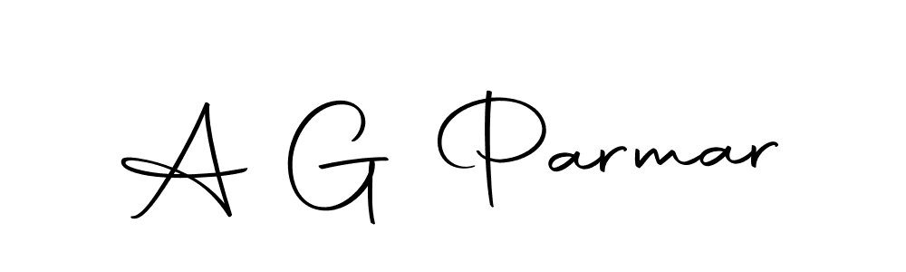 Make a beautiful signature design for name A G Parmar. With this signature (Autography-DOLnW) style, you can create a handwritten signature for free. A G Parmar signature style 10 images and pictures png