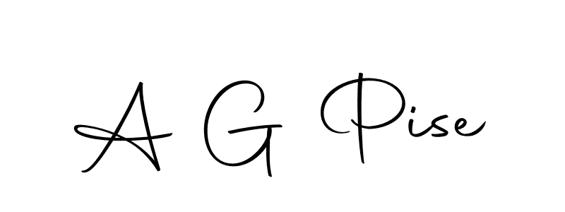 if you are searching for the best signature style for your name A G Pise. so please give up your signature search. here we have designed multiple signature styles  using Autography-DOLnW. A G Pise signature style 10 images and pictures png