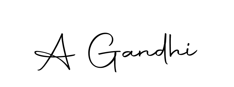 Use a signature maker to create a handwritten signature online. With this signature software, you can design (Autography-DOLnW) your own signature for name A Gandhi. A Gandhi signature style 10 images and pictures png