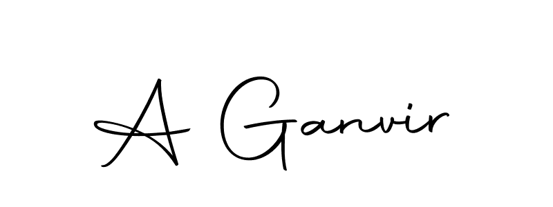 Make a beautiful signature design for name A Ganvir. Use this online signature maker to create a handwritten signature for free. A Ganvir signature style 10 images and pictures png