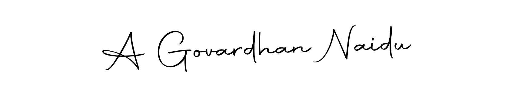 You can use this online signature creator to create a handwritten signature for the name A Govardhan Naidu. This is the best online autograph maker. A Govardhan Naidu signature style 10 images and pictures png