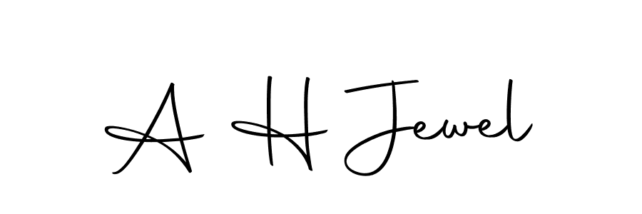 You can use this online signature creator to create a handwritten signature for the name A H Jewel. This is the best online autograph maker. A H Jewel signature style 10 images and pictures png