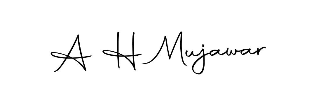 You can use this online signature creator to create a handwritten signature for the name A H Mujawar. This is the best online autograph maker. A H Mujawar signature style 10 images and pictures png