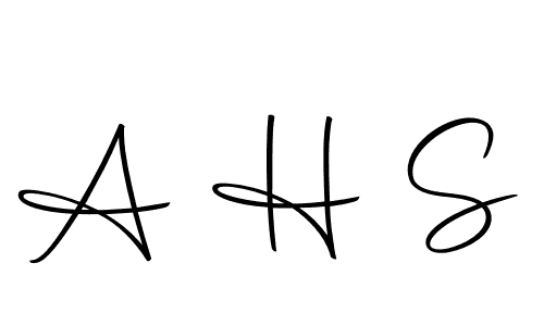 How to Draw A H S signature style? Autography-DOLnW is a latest design signature styles for name A H S. A H S signature style 10 images and pictures png