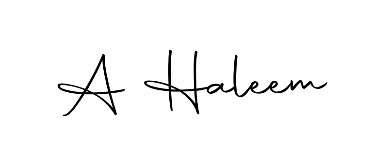 You should practise on your own different ways (Autography-DOLnW) to write your name (A Haleem) in signature. don't let someone else do it for you. A Haleem signature style 10 images and pictures png