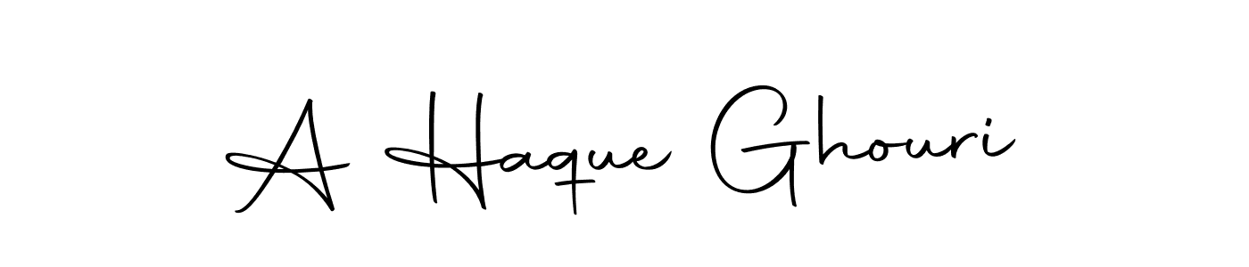 Create a beautiful signature design for name A Haque Ghouri. With this signature (Autography-DOLnW) fonts, you can make a handwritten signature for free. A Haque Ghouri signature style 10 images and pictures png