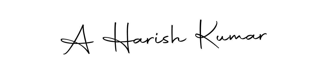 Also we have A Harish Kumar name is the best signature style. Create professional handwritten signature collection using Autography-DOLnW autograph style. A Harish Kumar signature style 10 images and pictures png