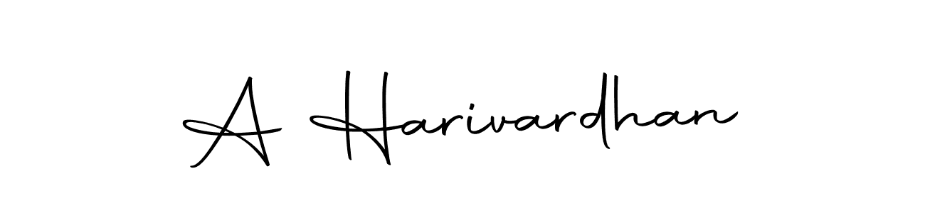 Make a beautiful signature design for name A Harivardhan. Use this online signature maker to create a handwritten signature for free. A Harivardhan signature style 10 images and pictures png