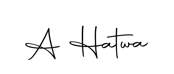 This is the best signature style for the A Hatwa name. Also you like these signature font (Autography-DOLnW). Mix name signature. A Hatwa signature style 10 images and pictures png