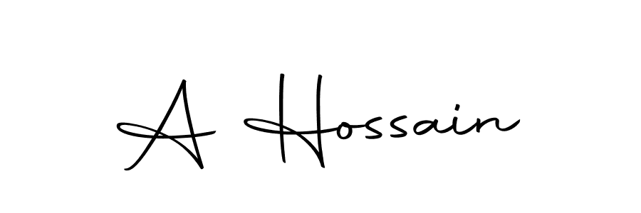 Similarly Autography-DOLnW is the best handwritten signature design. Signature creator online .You can use it as an online autograph creator for name A Hossain. A Hossain signature style 10 images and pictures png